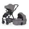 PETITE&MARS KÉSZLET Babakocsi 4v1 ICON Dove Grey XXL AIR + CYBEX Aton B2 i-Size