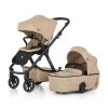 Petite&Mars Babakocsi szett 4v1 ICON XXL RWS + CYBEX Aton B2 i-Size - Mocha Beige