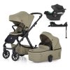 Petite&Mars Babakocsi szett 4v1 ICON LITE RWS + CYBEX Aton B2 i-Size - Mossy Green