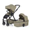 Petite&Mars Babakocsi szett 4v1 ICON XXL AIR + CYBEX Aton B2 i-Size - Mossy Green