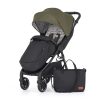 Petite&Mars Sport babakocsi Royal3 Black - Mature Olive