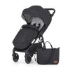Petite&Mars Sport babakocsi Royal3 Black - Perfect Black