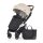 Petite&Mars Sport babakocsi Royal3 Silver - Sahara Beige