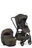 EASYWALKER Kombinált babakocsi Zoey Chestnut Brown + CYBEX Aton B2 i-Size + bázis