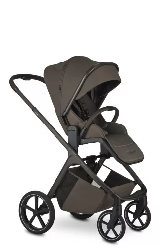 EASYWALKER Kombinált babakocsi Zoey Chestnut Brown + CYBEX Aton B2 i-Size + bázis