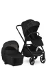 EASYWALKER Kombinált babakocsi Zoey Pure Black + CYBEX Aton B2 i-Size + bázis
