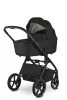 EASYWALKER Kombinált babakocsi Zoey Pure Black + CYBEX Aton B2 i-Size + bázis
