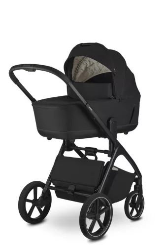 EASYWALKER Kombinált babakocsi Zoey Pure Black + CYBEX Aton B2 i-Size + bázis