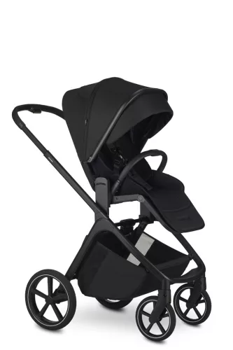 EASYWALKER Kombinált babakocsi Zoey Pure Black + CYBEX Aton B2 i-Size + bázis