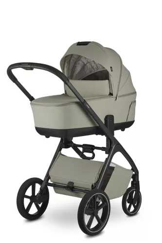 EASYWALKER Kombinált babakocsi Zoey Sage Green + CYBEX Aton B2 i-Size + bázis