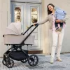 PETITE&MARS Kombinált babakocsi SCOUT 3 az 1-ben Anthracite Moon Core Pro i-Size