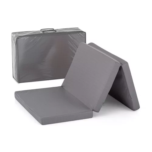 PETITE&MARS Utazóágy Koot Lite matraccal Foldie, Dark Grey