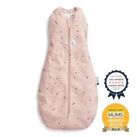   ERGOPOUCH 2 az 1-ben pólya és alvózsák Cocoon Daisies 0-3 hó 3-6 kg 0,2 tog