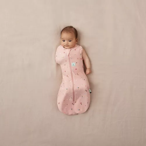 ERGOPOUCH 2 az 1-ben pólya és alvózsák Cocoon Daisies 0-3 hó 3-6 kg 0,2 tog