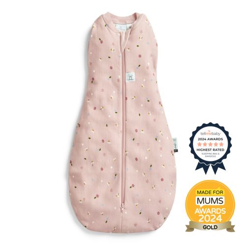 ERGOPOUCH Pólya és hálózsák 2 az 1-ben Cocoon Daisies 6-12 hó, 8-10 kg, 1 tog