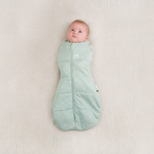 ERGOPOUCH Pólya és hálózsák 2 az 1-ben 0-3 hónap 3-6 kg 2,5 tog - Cocoon Sage