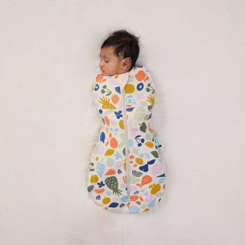 ERGOPOUCH Pólya és hálózsák 2 az 1-ben 6-12 hó 8-10 kg 2,5 tog - Cocoon Fruit Salad 