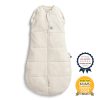 ERGOPOUCH Bebújós és alvózsák 2 az 1-ben Cocoon Oatmeal Marle 6-12 h, 8-10 kg, 2,5 tog