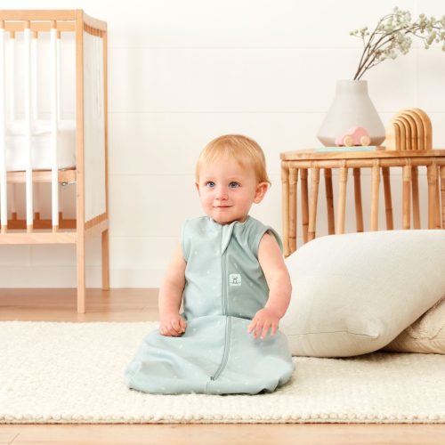 ERGOPOUCH Hálózsák organikus pamut 3-12 hó 6-10 kg 0,2 tog - Jersey Sage