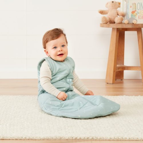 ERGOPOUCH Hálózsák organikus pamut 8-24 hó 8-14 kg 2,5 tog - Jersey Sage