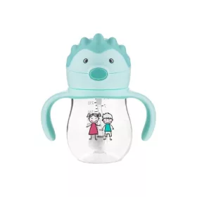 Akuku Tanulópohár súlyozott szívószállal – Menta