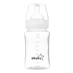 Akuku Antikolikos, széles nyakú cumisüveg, 240 ml