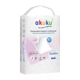 Akuku Eldobható alátét 60×90 cm (10 db)