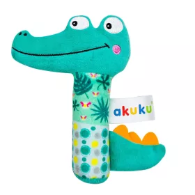Akuku Puha plüss csörgő – Krokodil