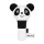 Akuku Puha plüss csörgő – Panda