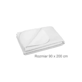 Akuku Vízálló frottír ágyvédő 90×200 cm – Fehér