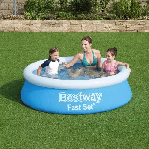 Bestway Lupa 183x51 cm felfújható karimájú, puhafalú medence