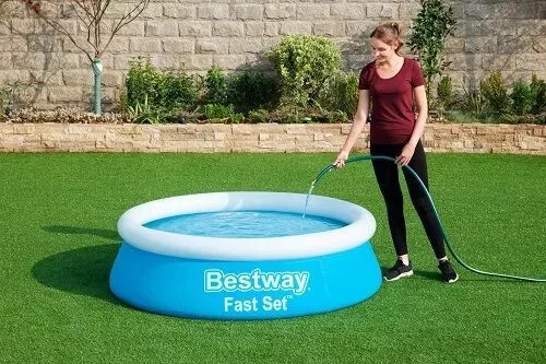 Bestway Lupa 183x51 cm felfújható karimájú, puhafalú medence