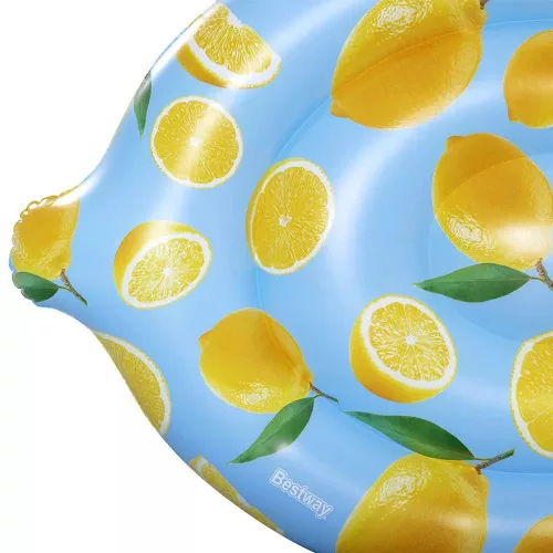 Bestway Citrom formájú és mintájú strandmatrac 176x122cm