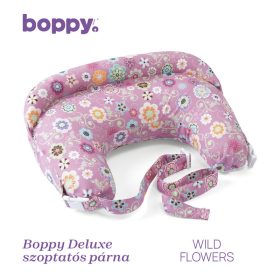   Chicco Boppy Deluxe szoptatós párna formatartó töltettel - rózsaszín