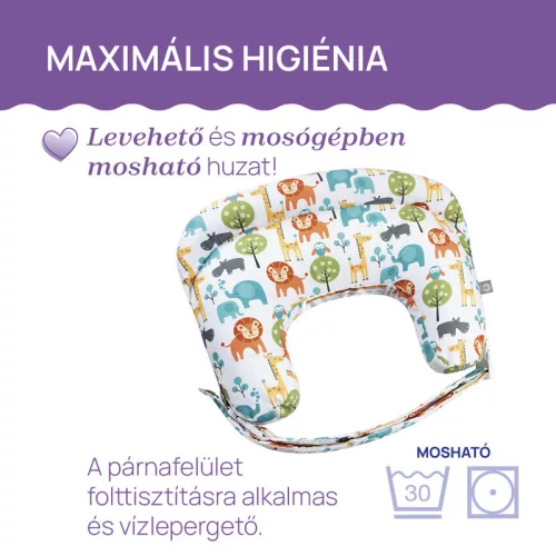 Chicco Boppy Deluxe szoptatós párna formatartó töltettel - rózsaszín