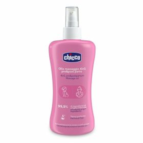   Chicco Masszázsolaj 4in1 200 ml szülés előtt és után 99,9% természetes, illatmentes