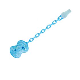 Chicco Cumitartó lánc 1 db ruhára csíptethető - kék