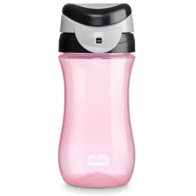   Chicco Kids Cup, 350ml, pohárperemű itató, 2év, rózsaszín