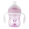 Chicco Transition Cup leszoktató itatópohár rózsaszín