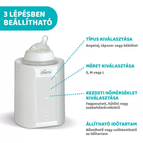 Chicco Cumisüveg melegítő sterilizálóval elektromos