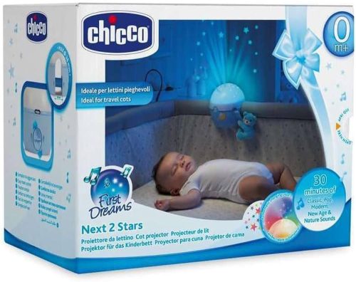 Chicco Next 2 Stars projektor plüss macival Next 2 Me típusú ágyakra