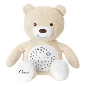   Chicco Baby Bear plüss maci projektor vetítő és éjszakai lámpa - neutral