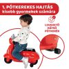 Chicco Vespa Primavera robogó 12-36 hó, lábbal hajtós, piros