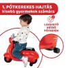 Chicco Vespa Primavera robogó 12-36 hó, lábbal hajtós, piros