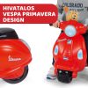 Chicco Vespa Primavera robogó 12-36 hó, lábbal hajtós, piros