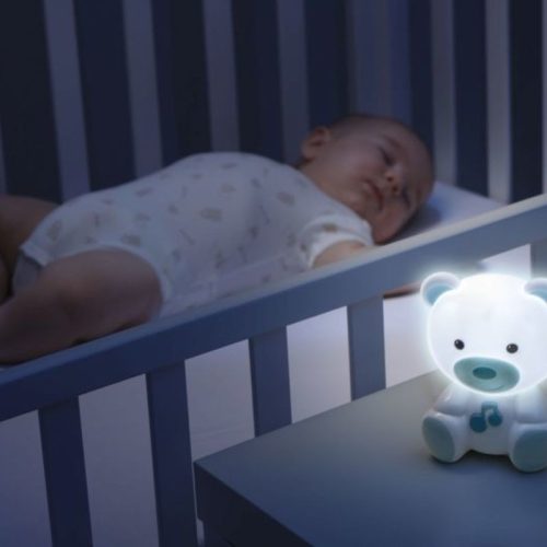 Chicco Dreamlight macis lámpa elemes kék