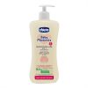 Chicco Micellás fürdető 500 ml - sensitive Baby Moments - gyapotmagolaj és E-vitamin