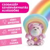 Chicco Rainbow Bear - Szivárvány maci zene-fény projektor, elemes, rózsaszín