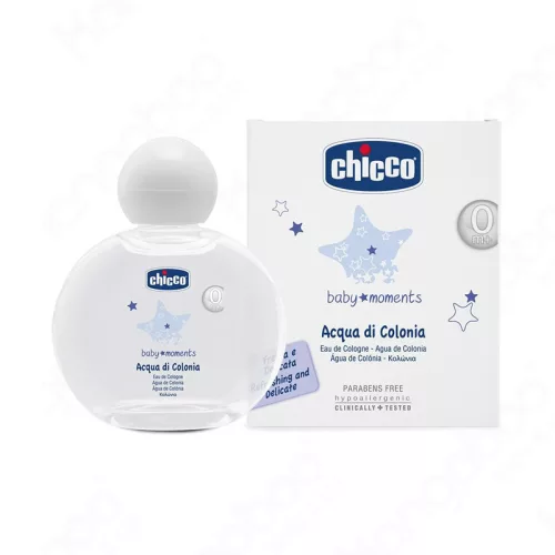 Chicco Babakölni 100 ml - púderillat Eau de Cologne