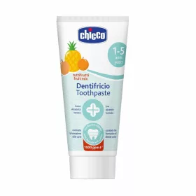   Chicco Vegyes gyümölcs ízű fogkrém 50 ml fluoridos xilittel Tuttifrutti 1-5 éves korra